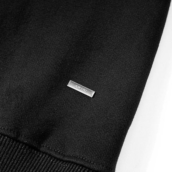 Amiri Hoodie Black AM021 - Image 5