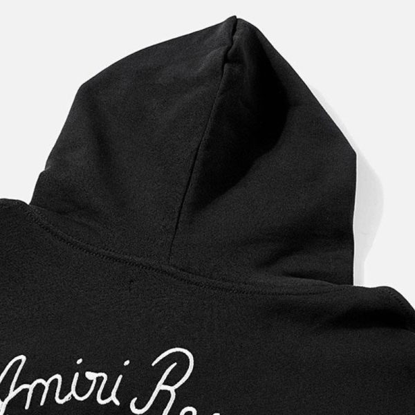 Amiri Hoodie Black AM021 - Image 6