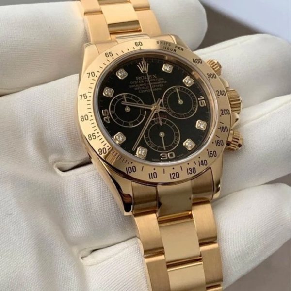 Rolex Daytona Gold Diamond RLX037 - Image 3