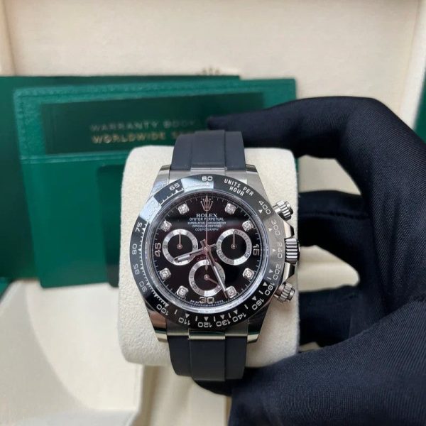 Rolex Daytona Oysterflex Black RLX039 - Image 2