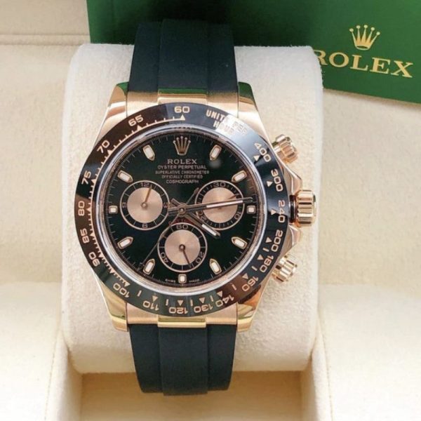 Rolex Daytona Paul Newman Black RLX041 - Image 4