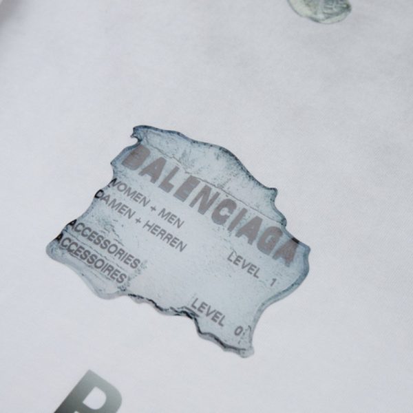 T-shirt Balenciaga Level 1 BL125 - Image 5