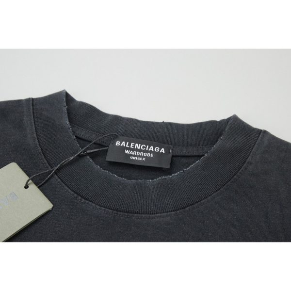 T-shirt Balenciaga Signature BL126 - Image 2