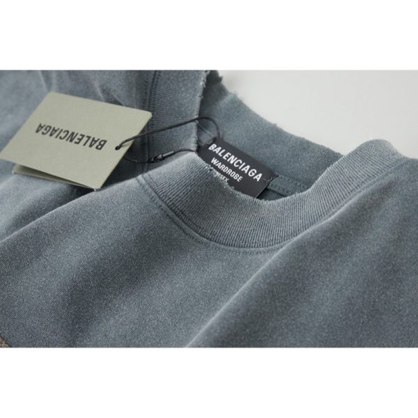 T-shirt Balenciaga Signature BL126 - Image 7