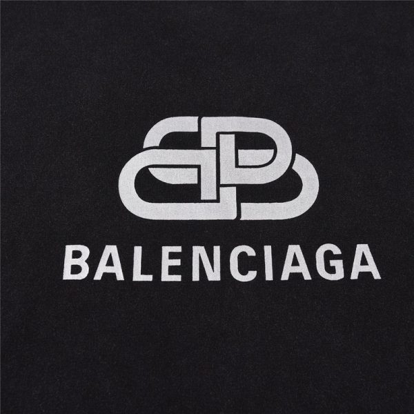 T-shirt Balenciaga Black BL130 - Image 3