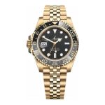 Rolex GMT Master ll Black Gold Jubilee RLX051