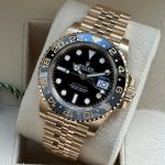 Rolex GMT Master ll Black Gold Jubilee RLX051 - Image 2
