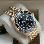 Rolex GMT Master ll Black Gold Jubilee RLX051 - Image 3