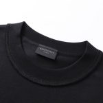 T-shirt Balenciaga Oversized Icon Black BL131 - Image 4