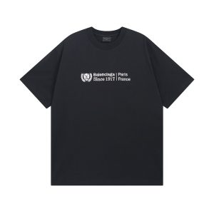 T-shirt Balenciaga Oversized Embroidery Since 1917 BL132
