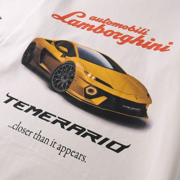 T-shirt Balenciaga Oversized Lamborghini BL133 - Image 4