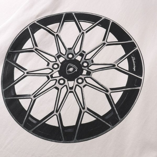 T-shirt Balenciaga Oversized Lamborghini BL133 - Image 5