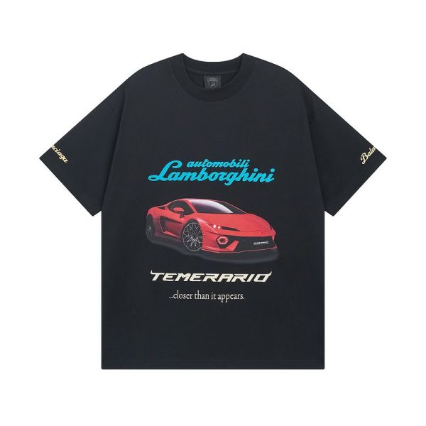 T-shirt Balenciaga Oversized Lamborghini BL133 - Image 7
