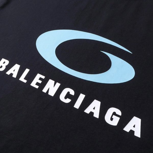 T-shirt Balenciaga Oversized Logo Print BL136 - Image 3