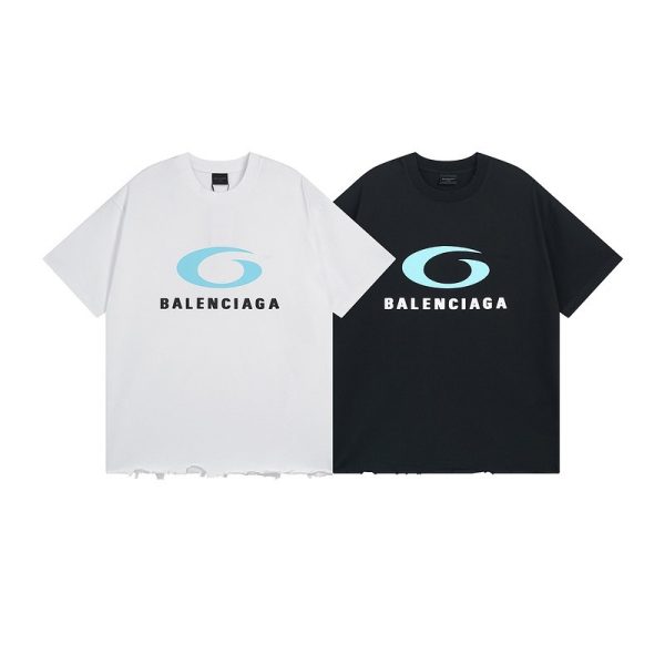 T-shirt Balenciaga Oversized Logo Print BL136 - Image 5