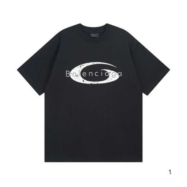 d139869_19784-1.jpg T-shirt Balenciaga Oversized Black For Men BL137 - Image 1