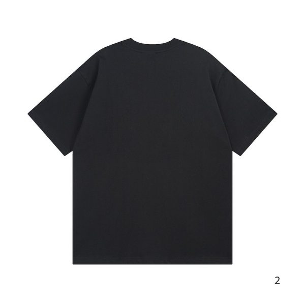 T-shirt Balenciaga Oversized Black For Men BL137 - Image 2