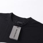 T-shirt Balenciaga Oversized Black For Men BL137 - Image 4