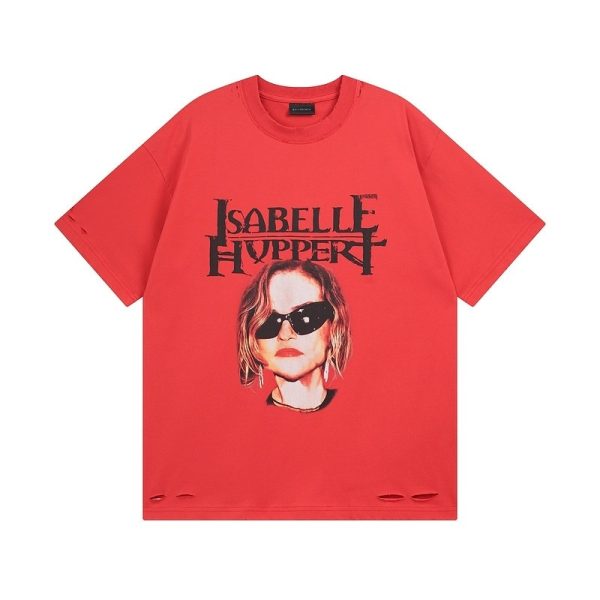 d139890_19797-1.jpg T-shirt Balenciaga Oversized Isabelle Huppert BL138 - Image 1