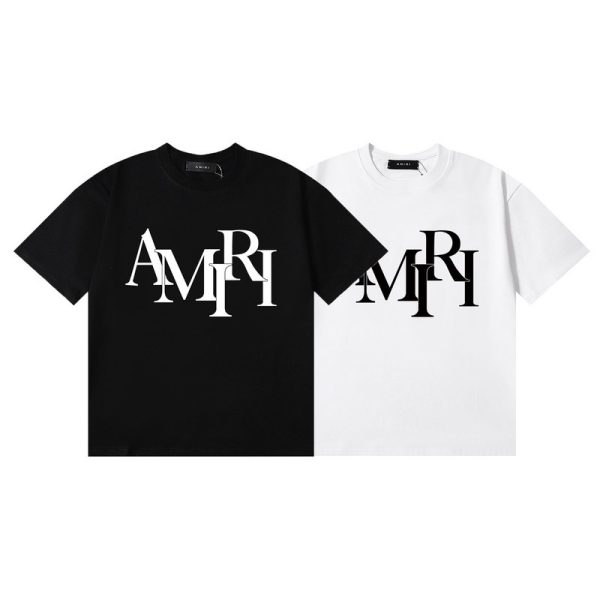 T-shirt Amiri With Logo Print AM022 - Image 5