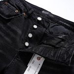 Jeans Amiri Logo Black AM024 - Image 4