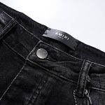Jeans Amiri Logo Black AM024 - Image 6