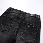 Jeans Amiri Logo Black AM024 - Image 7