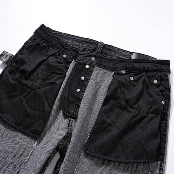 Jeans Amiri Logo Black AM024 - Image 8