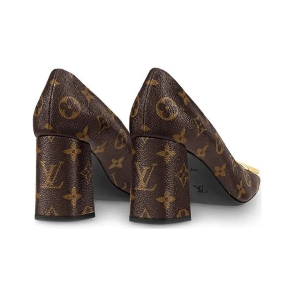 Louis Vuitton Madeleine Chunky High Heels LVW051 - Image 4