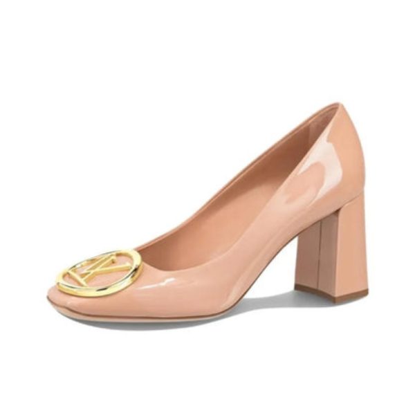 Louis Vuitton Madeleine Chunky High Heels LVW051 - Image 6