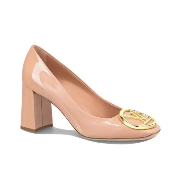 Louis Vuitton Madeleine Chunky High Heels LVW051 - Image 7