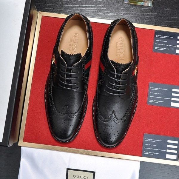 Gucci Classic Oxford Spirit Lace Ups Loafer GC154 - Image 2