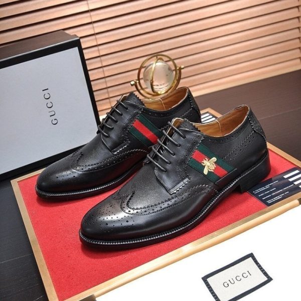 Gucci Classic Oxford Spirit Lace Ups Loafer GC154 - Image 3