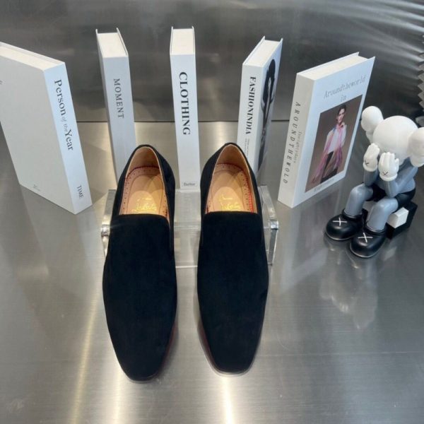 Christian Louboutin Dandelion Suede Loafers CL011 - Image 2