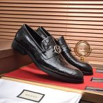 Gucci Relief Loafer Black GC159 - Image 3