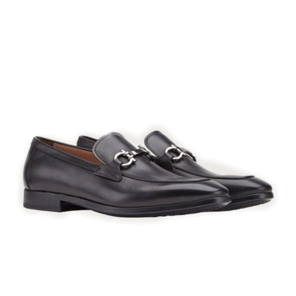 d141775_4836-1.jpg Ferragamo Gancini Ornament Loafer FG007 - Image 1