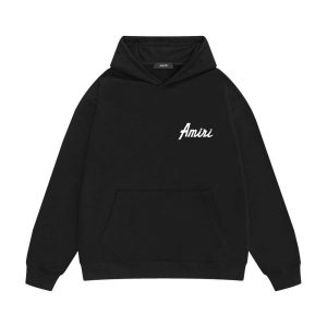 Amiri Sweatshirts Hoodie Logo AM028