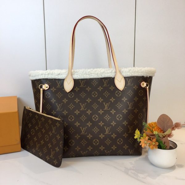 Shoulder Bag Louis Vuitton Neverfull MM LV063 - Image 9