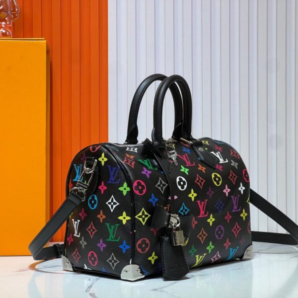 Shoulder Bag Louis Vuitton x TM Speedy Soft 30 LV069 - Image 3