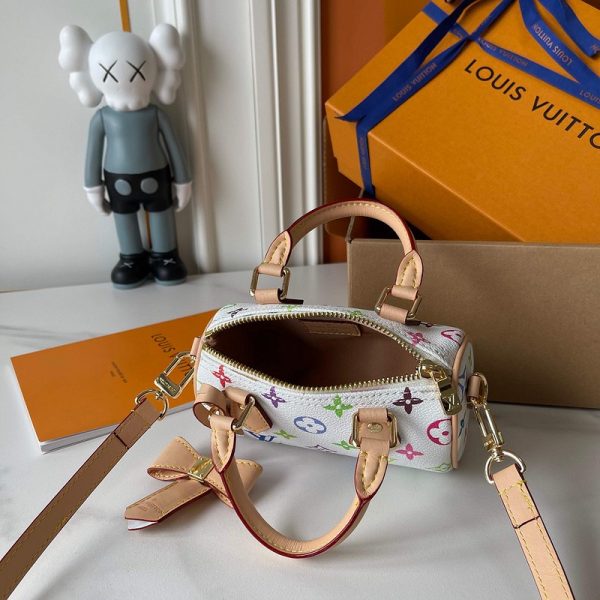 Shoulder Bag Louis Vuitton TM Speedy Nano LV076 - Image 9