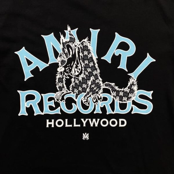 T-shirt Amiri Records Wolf AM029 - Image 3