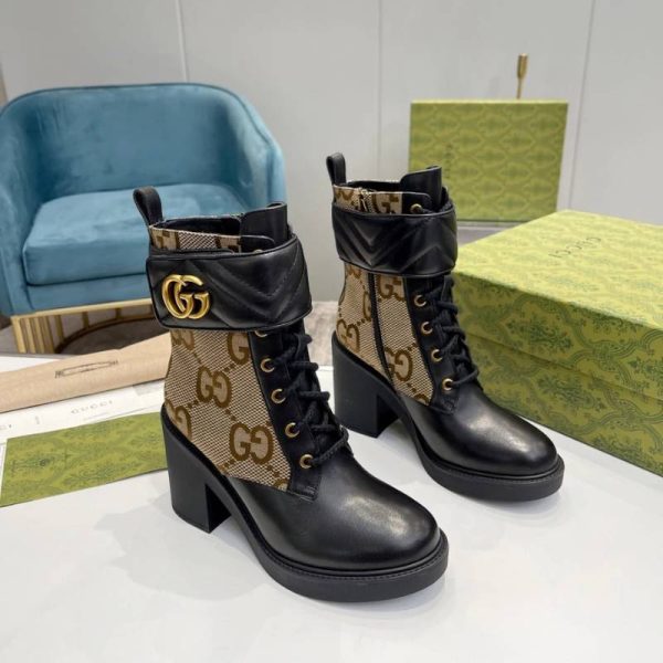 d144214_5066-1.jpg Gucci Ankle Boot 8cm GC167 - Image 1