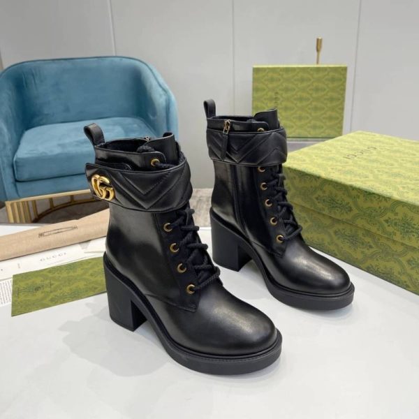 Gucci Ankle Boot 8cm GC167 - Image 5