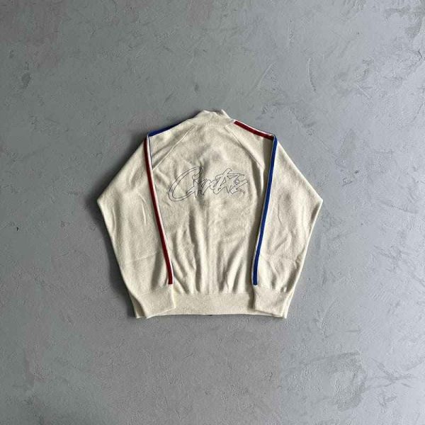 Jacket Corteiz Fleece Cream CZ023 - Image 5