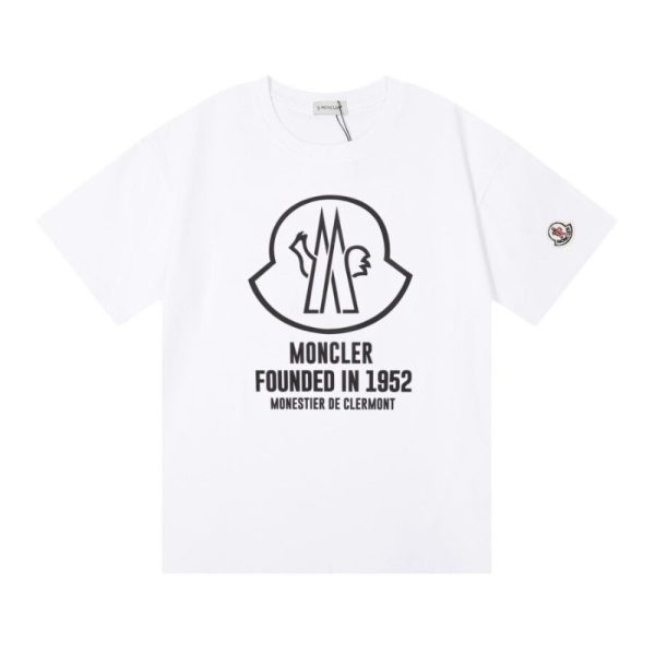 T-shirt Moncler Black MCL032 - Image 2