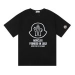 T-shirt Moncler Black MCL032 - Image 4