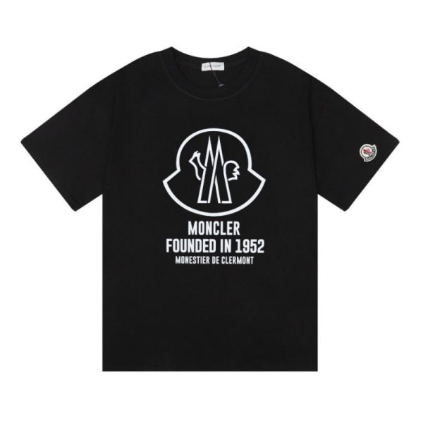 T-shirt Moncler Black MCL032 - Image 4