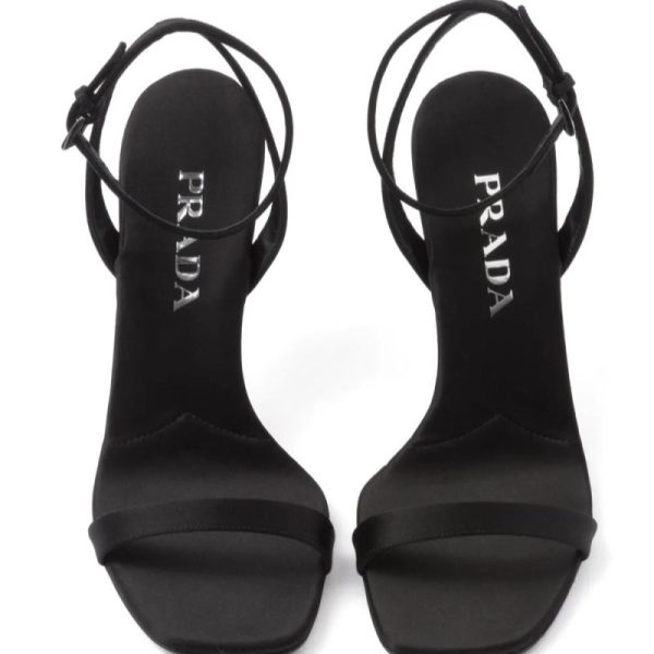 Prada High Heels Black PD070 - Image 3