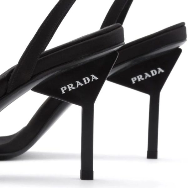 Prada High Heels Black PD070 - Image 4