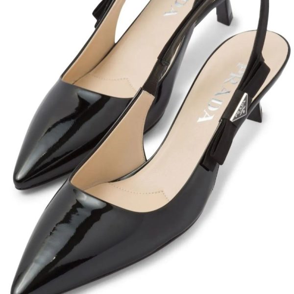 Prada High Heels Black PD071 - Image 2
